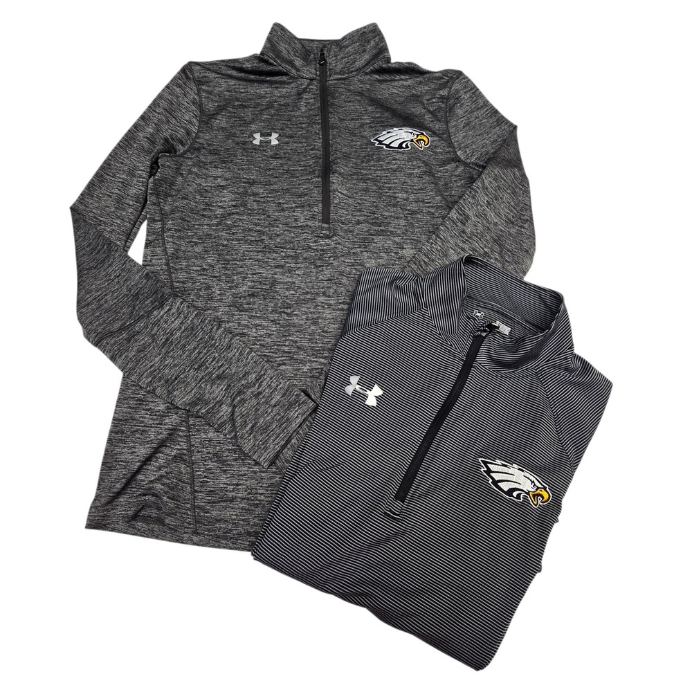 Under Armour Southern Miss Golden Eagles 1/4‎ Zip Pullovers PAIR Women's SM Gray